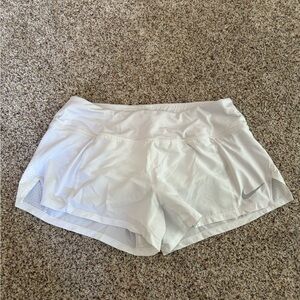 Nike Dri-Fit Running Short. Size M. White.